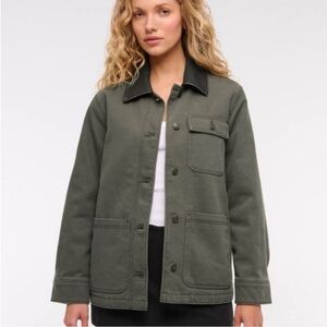 Abercrombie & Fitch oversized barn coat